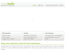 Tablet Screenshot of moebel-hahn.de